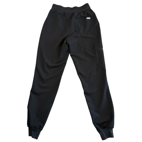 Figs Womens Zamora Joggers Black Size XXS Medical Technical - Picture 3 of 6